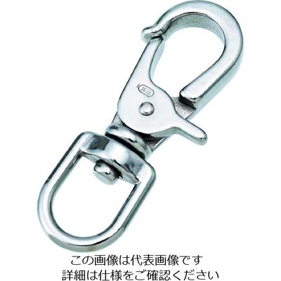 水本機械製作所 水本 ステンレス トリガーフック 長さ63mm B-2486 1個 205-1903（直送品）