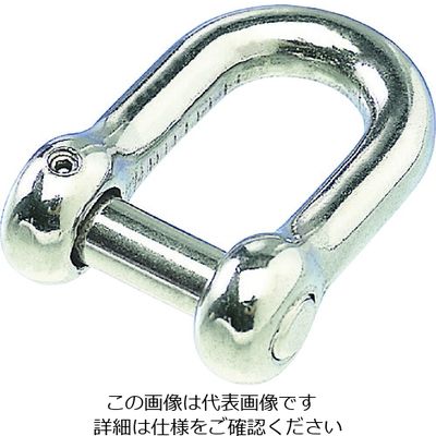 水本機械製作所 水本 ステンレス ネジ止め沈みシャックル 呼び6mm B-2530 1個 204-5538（直送品）