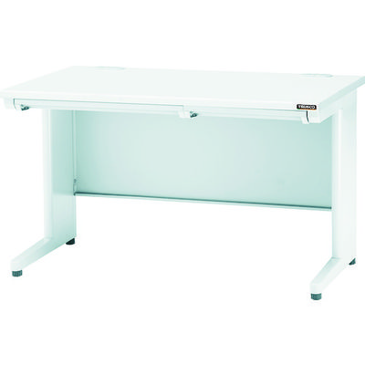 トラスコ中山 TRUSCO 事務用デスク 平 1200×700×H700 THD-1270A 1台 206-4163（直送品）