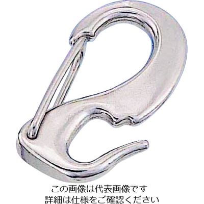 水本機械製作所 水本 ステンレス オープンマガタマフック 長さ80mm B-141 1個 205-1861（直送品）