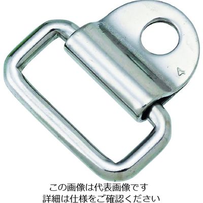 水本機械製作所 水本 ステンレス グランドフックTVA 20mm×21mm B-2485 1個 204-8782（直送品）