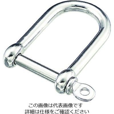 水本機械製作所 水本 ステンレス ロングワイドシャックル 呼び5mm B-2555 1個 204-5577（直送品）
