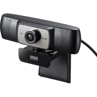 サンワサプライ 会議用ワイドレンズカメラ CMS-V53BK 1個（直送品）