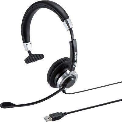 サンワサプライ ノイズキャンセリングマイク付きUSBヘッドセット MM-HSU14ANC 1個（直送品）
