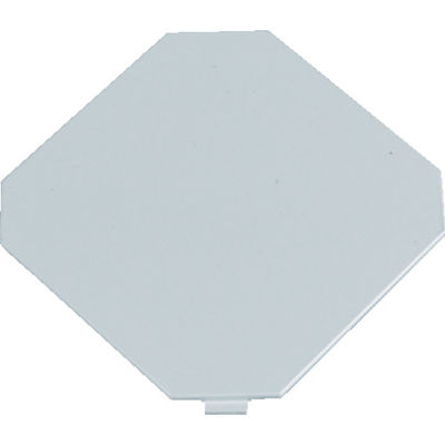 トラスコ中山 TRUSCO 折りたたみメッシュコンテナ用 無地プレート 48L、59L、84L用 TR-MPB-WP 1枚 828-0719（直送品）