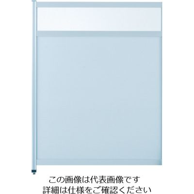 生興 工場用アルミ衝立コーナー増結(上部樹脂ガラス(PVC)) SF-30A34CO 1台 460-7147（直送品）