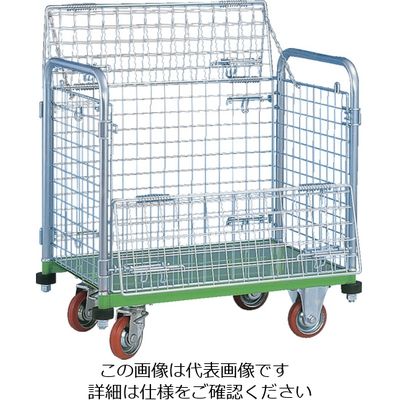 神戸車輌製作所 カンベ メッシュパックロール標準1段タイプ 四方囲い上フタ付き 637A 1台 855-0515（直送品）