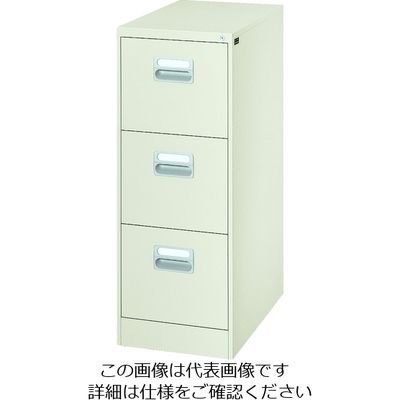 ダイシン工業 ダイシン ファリングキャビネット A4ー3段引出し型 ニューグレー A4-3N 1台 462-1115（直送品）