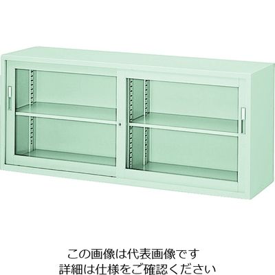 ナイキ ガラス引違書庫 HG608-AW 1台 836-9156（直送品）