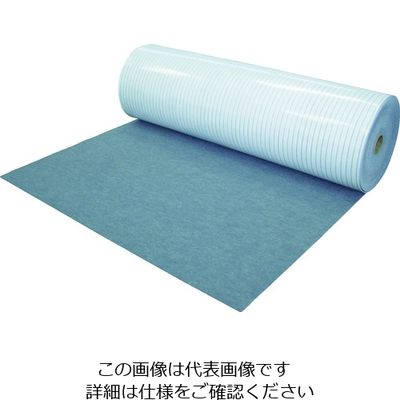 ワタナベ工業 ワタナベ 養生用粘着ぴたマット ロール グレー 182cm×20m KPR-305-182-20 1本 467-5789（直送品）