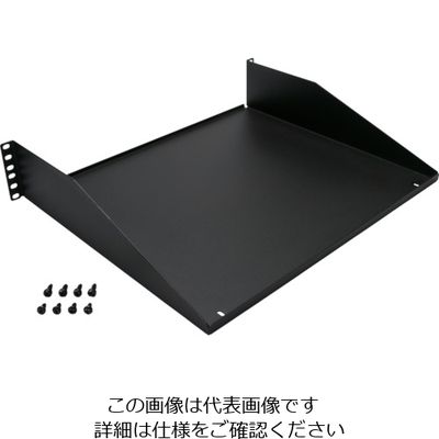 パンドウイットコーポレーション PANDUIT 19インチラック用棚板(2U) SRM19FM2 1個 828-5986（直送品）