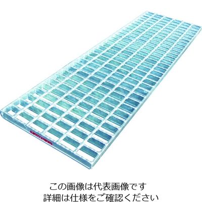 片岡産業 片岡 グレーチング WO型 横断・側溝用 溝幅200 300X997X25 WO-X30-725 1枚 818-8873（直送品）