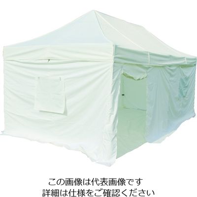 旭産業 旭 防災用テント 間口6.0mX奥行3.0m 白 SHT-1 1組 792-1446（直送品）