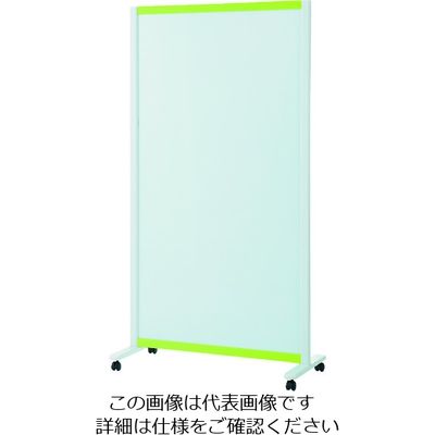 プラス 706ー619 ホワイトボード・パーテーション型 キャスター脚タイプ VSC-0917NK-GR 1台 158-2890（直送品）