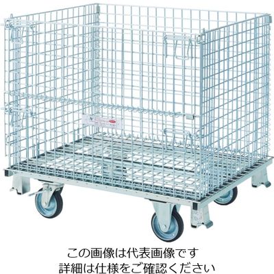 テイモー ボックスパレットゴム車輪付き Cー810S 1台 795-4611（直送品）