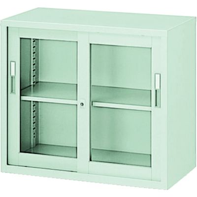 ナイキ NAIKI 引違書庫「ガラス戸」 HG308-AW 1台 836-9155（直送品）