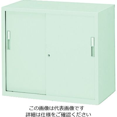 ナイキ NAIKI 引違い書庫 W880×D400×H750 HS308-AW 1台 836-9151（直送品）