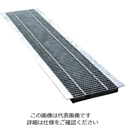 宝機材 タカラ LSハイテングレーチング U字溝180用 歩道用 細目 KUH 19-18 1枚 108-3353（直送品）