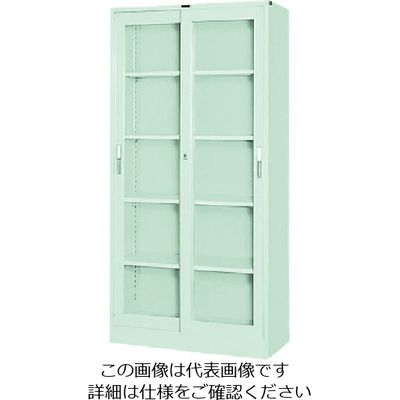 ナイキ 引違い書庫 W880×D400×H1790 HG36J-AW 1台 836-9167（直送品）