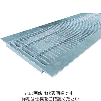 奥岡製作所 奥岡 U字溝用 可変式グレーチング SEAGULL 溝幅265~310用 265-310 1枚 114-2761（直送品）