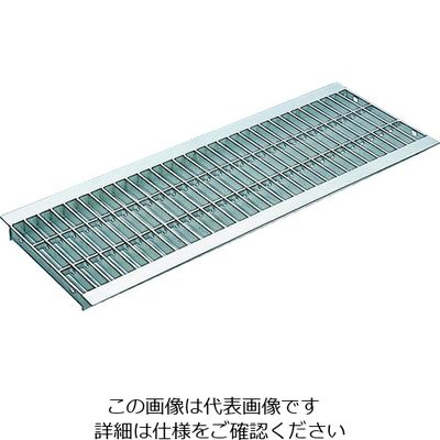 オカグレート OU型グレーチング(U字溝用)Lー3X30X30 OU4F19-15 1枚 457-3242（直送品）