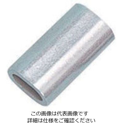 スリーエッチ HHH アルミクランプ管 2mm用 (100個入) AL2 1袋(100個) 808-6959（直送品）