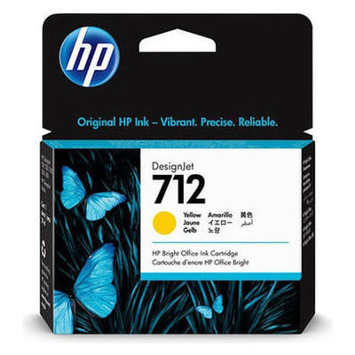 HP（ヒューレット・パッカード） 純正インク HP712 イエロー 29ml 3ED69A 1個（直送品）