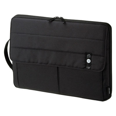 PCバッグ インナーバッグ カジュアルPCインナーケース（13.3型ワイド） IN-CA13BK 1個 サンワサプライ（直送品）
