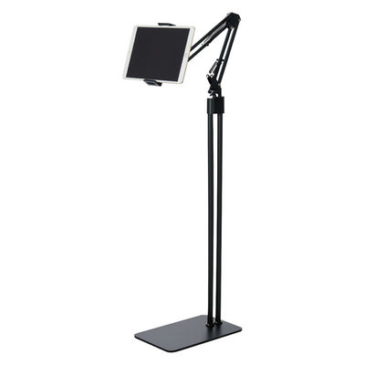 タブレットスタンド スマホスタンド Zアーム型　50cm 角度調整 5～12.9インチ ブラック TB-DSZARMFBK エレコム 1個（直送品）