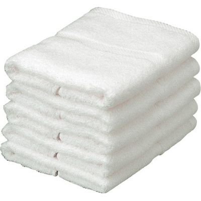 オーミケンシ エコフェイスタオル5枚セット ホワイト9511　1パック（直送品）