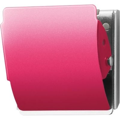 プラス マグネットクリップCP-047MCR L ピンク10個　1箱（直送品）