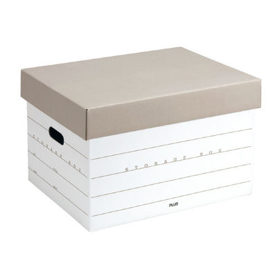 プラス ストレージボックス DN-245 グレー 10個 DN-245(10) 1パック（直送品）