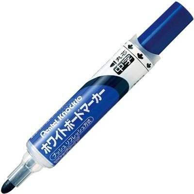 ぺんてる ボードマーカーノックル EMWLM-C中字青10本　1箱（直送品）