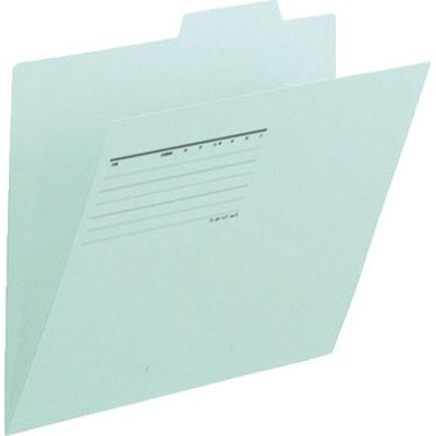 プラス 間伐材個別フォルダ FL-061KIFブルー10枚　1パック（直送品）