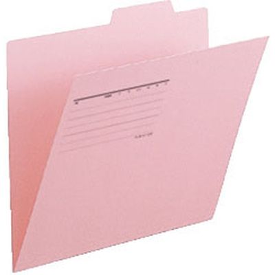 プラス 間伐材個別フォルダ FL-061KIFピンク10枚　1パック（直送品）