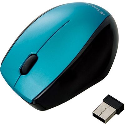 三菱ケミカルメディア Blue LEDマウス MUSWBLBV1 ブルー 1個（直送品）