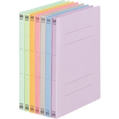 プラス フラットファイル 031N B5S ブルー 30冊 NO.031N BL 1セット（直送品）