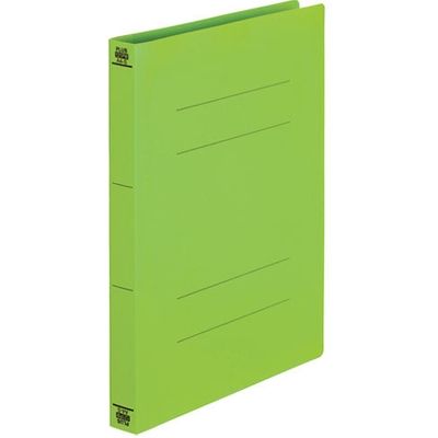 プラス PPフラットファイルA4S厚綴No121PW LGR10冊 No.121PW 1パック（直送品）