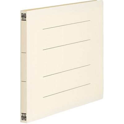 プラス PPフラットファイルA4E No.122P IV 10冊　1パック（直送品）
