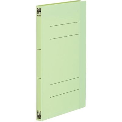 プラス PPフラットファイルA3 2折 No125FP GR 10冊 No.125FP 1パック（直送品）