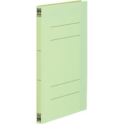 プラス PPフラットファイルB4 2折 No.135FP GR10冊 1パック（直送品）