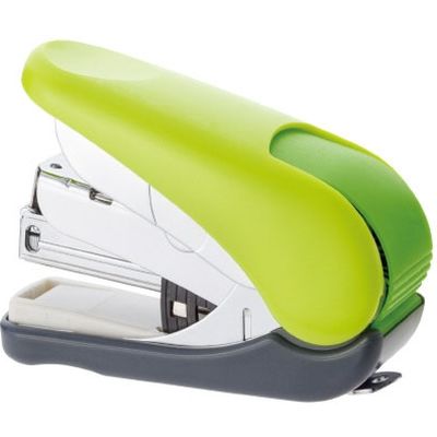 プラス フラットかるヒット ST-010VN グリーン5個　1箱（直送品）