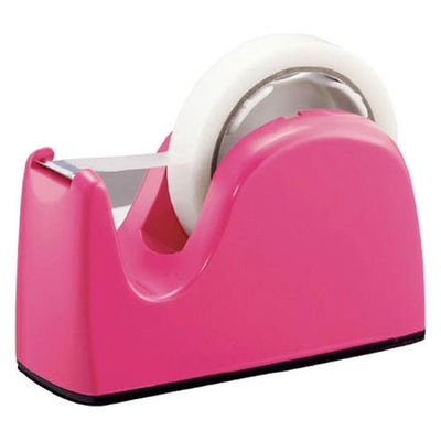 プラス テープカッター TC-301 ピンク 5台 1セット（直送品）