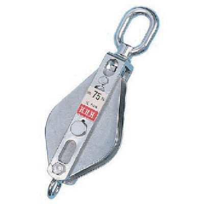 スリーエッチ HHH ステンレス一車ブロック オーフ型75mm 75X1BOS 1個 808-7160（直送品）