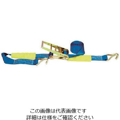 スリーエッチ HHH ベルト荷締機 75巾ベルト J金具(Jフック)750kg PB75J 1個 808-7205（直送品）