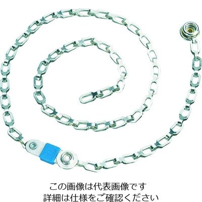 DESCO JAPAN 台車用アース 引きずりタイプ 1M 61cm長さ 14000 1個 828-7074（直送品）