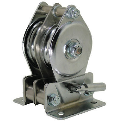 スリーエッチ HHH ステンレス固定滑車たて型二車分離式 TS50X2 1個 808-7415（直送品）