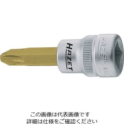 HAZET プラスビットソケット(差込角9.5mm) 8806-PH4 1個 813-2929（直送品）