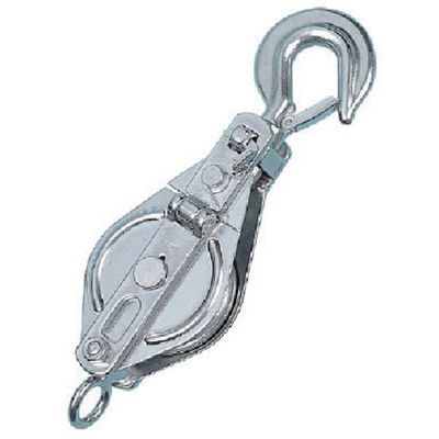 スリーエッチ HHH ステンレス一車スナッチ フック型100mm 100X1SS 1個 808-7134（直送品）