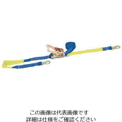 スリーエッチ HHH ベルト荷締機 50巾ベルト ヨコフック500kg PB50Y 1個 808-7204（直送品）